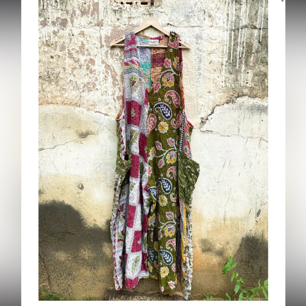 Multicolor Patchwork Jumpsuit
